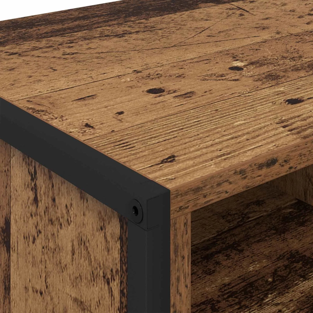 Mobile per scarpe-Scarpiera Legno vecchio 60 x 35 x 44 cm 830172