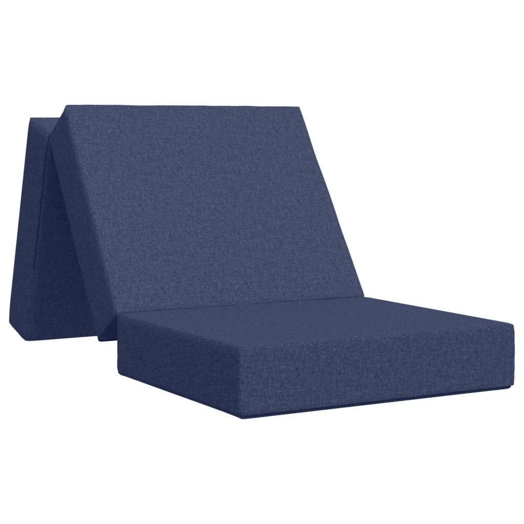 Divano Letto Pieghevole 75 x 67 x 45 cm Blu 900165