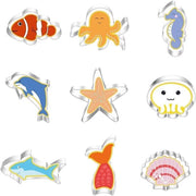 Set di 9 pezzi di biscotto per modellismo marino in acciaio inossidabile