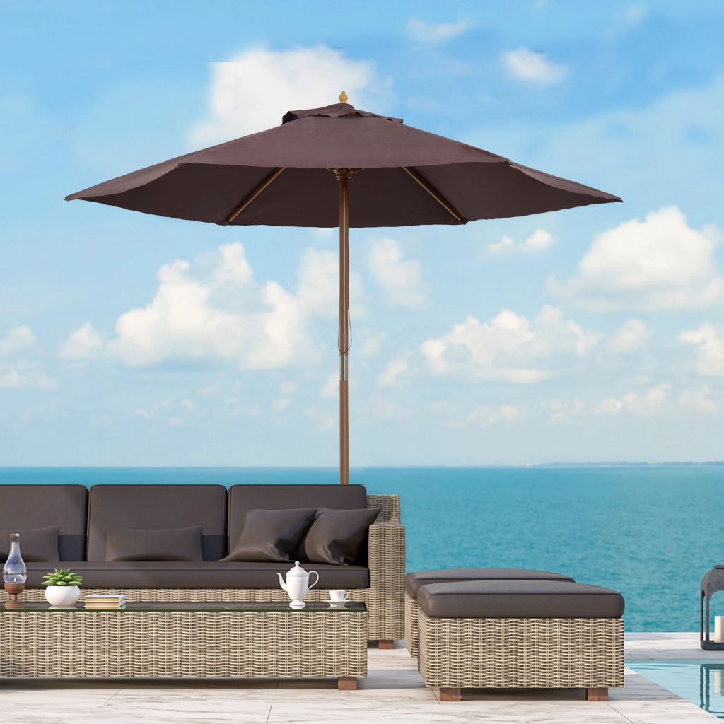 Ombrellone da Giardino ¨C Minimal ¨C Grigio ?250x230 cm