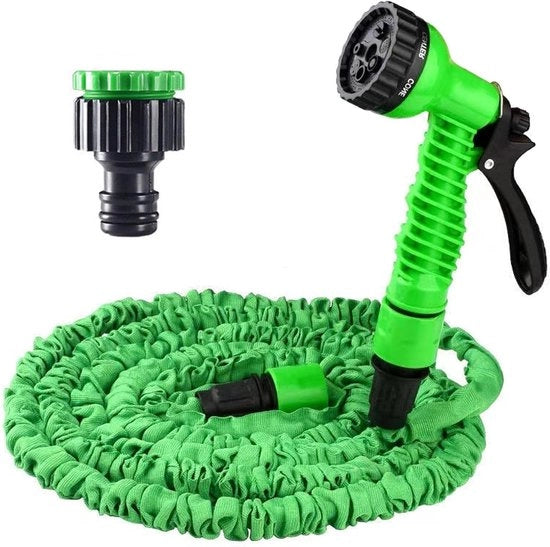 Serpente per giardino flessibile - 7 funzionalità - 15 m