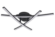 Plafoniera moderna nera Oren Reality LED 18W 50cm