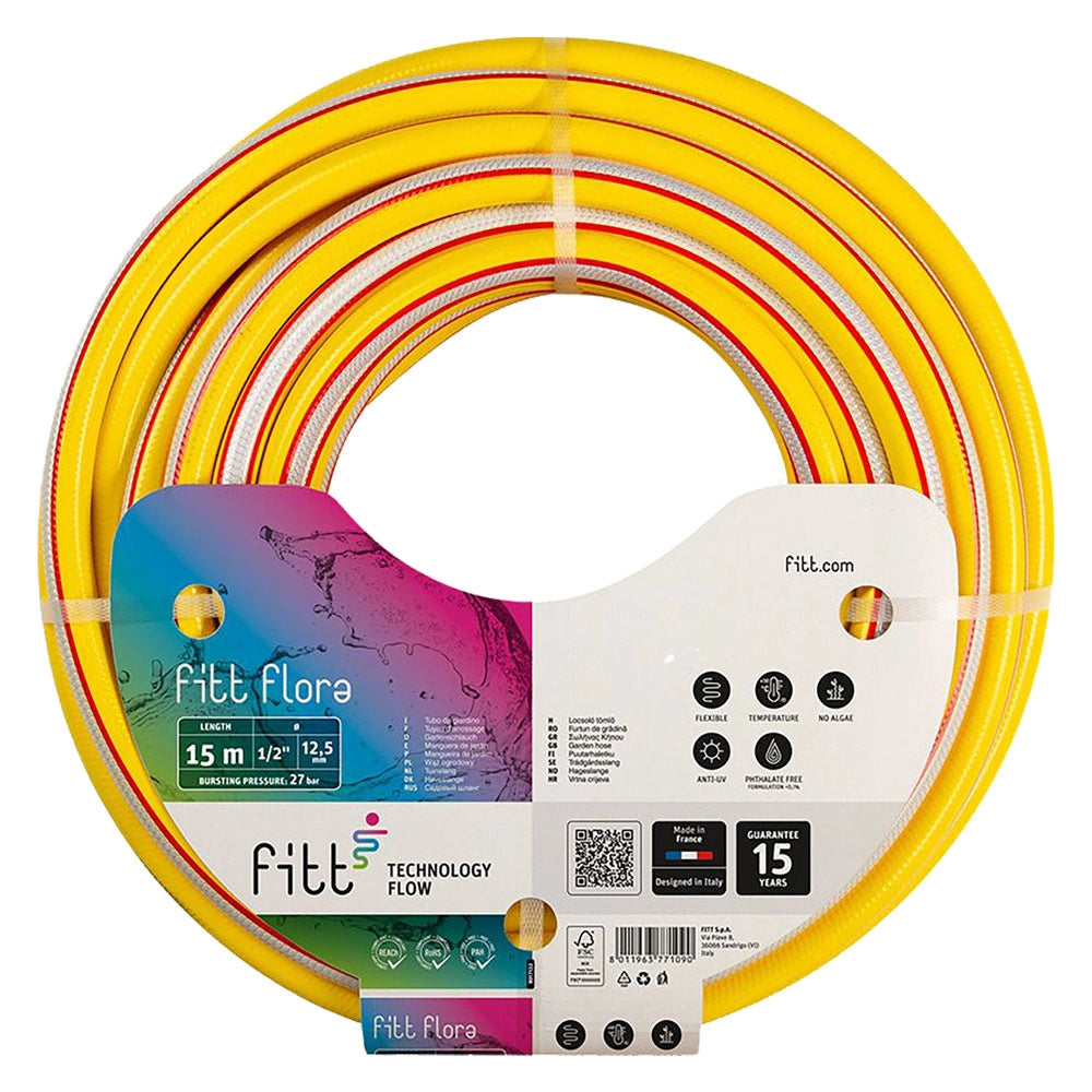1rotolo tubo 'flora' mm 15 x mt 15 - 5/8 cod:ferx.6123381nlm