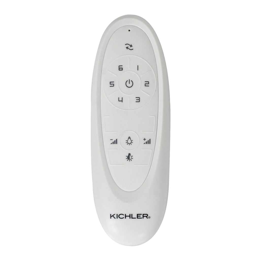 Ventilatore Voya Kichler 152cm LED 14W telecomando champagne