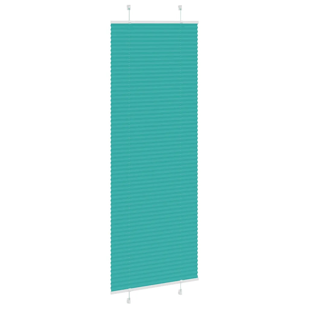 Tenda Plissettata | Tenda pliss¨¨ Verde petrolio 80x200 cm Larghezza Tessuto