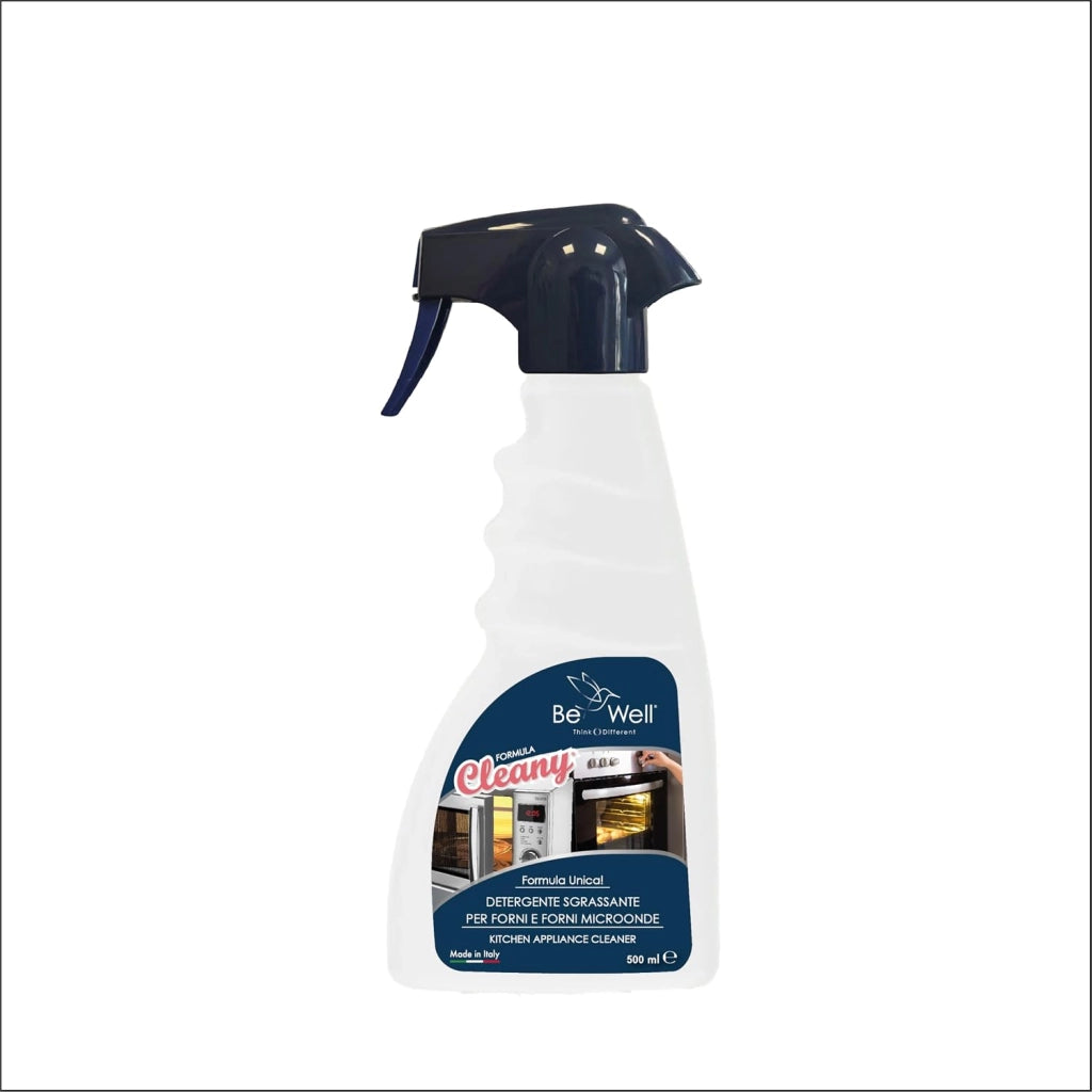 CLEANY Detergente Sgrassante Spray per Forni e Microonde, Formula Professionale, 500 ml, Made in Italy