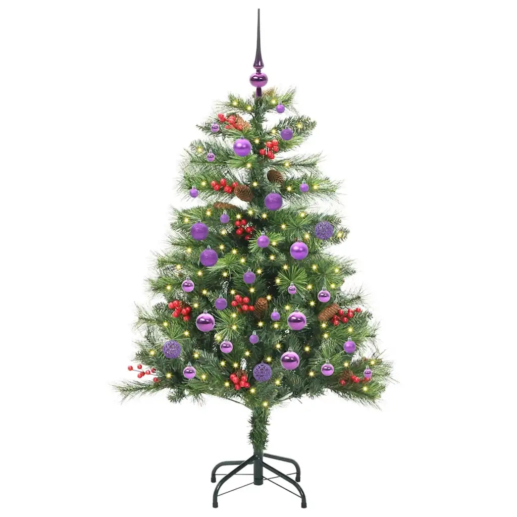 Albero di Natale artificiale Verde 150 cm PVC e Metallo 3395131