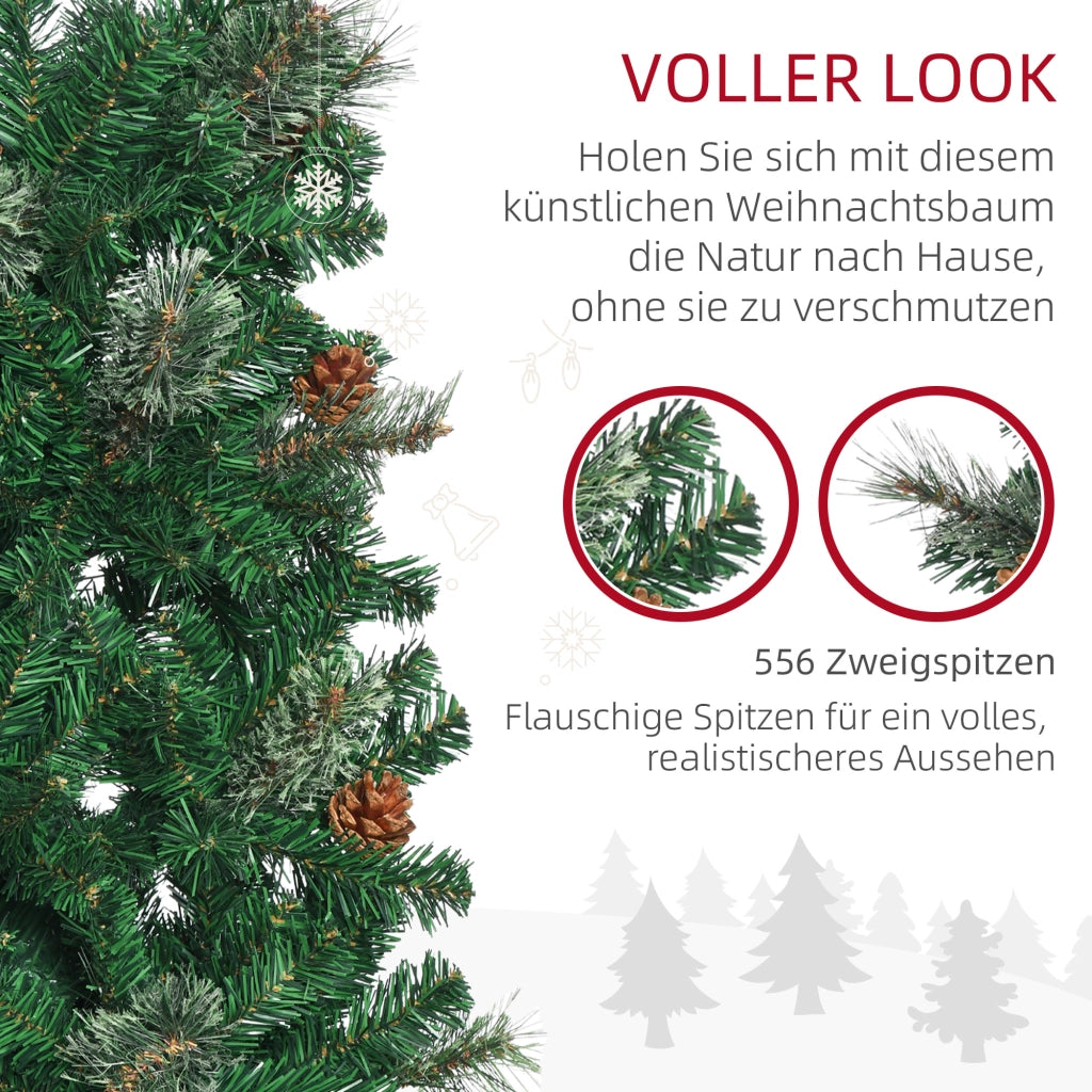 Albero di Natale Artificiale ¨C Minimal ¨C Verde 54x195 cm