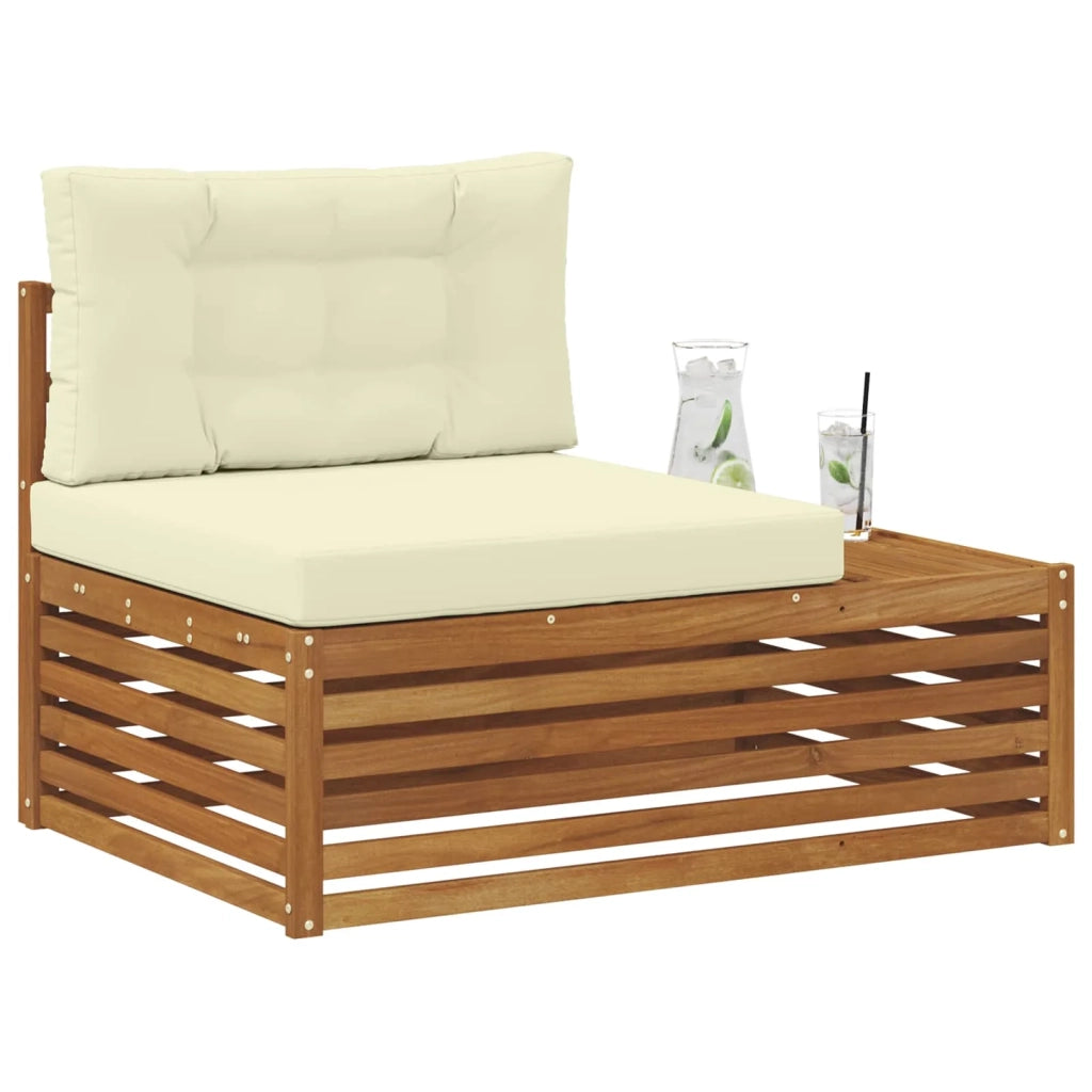 Divano Esterno Finale con cuscino Naturale 115 x 83 x 73 cm 900573