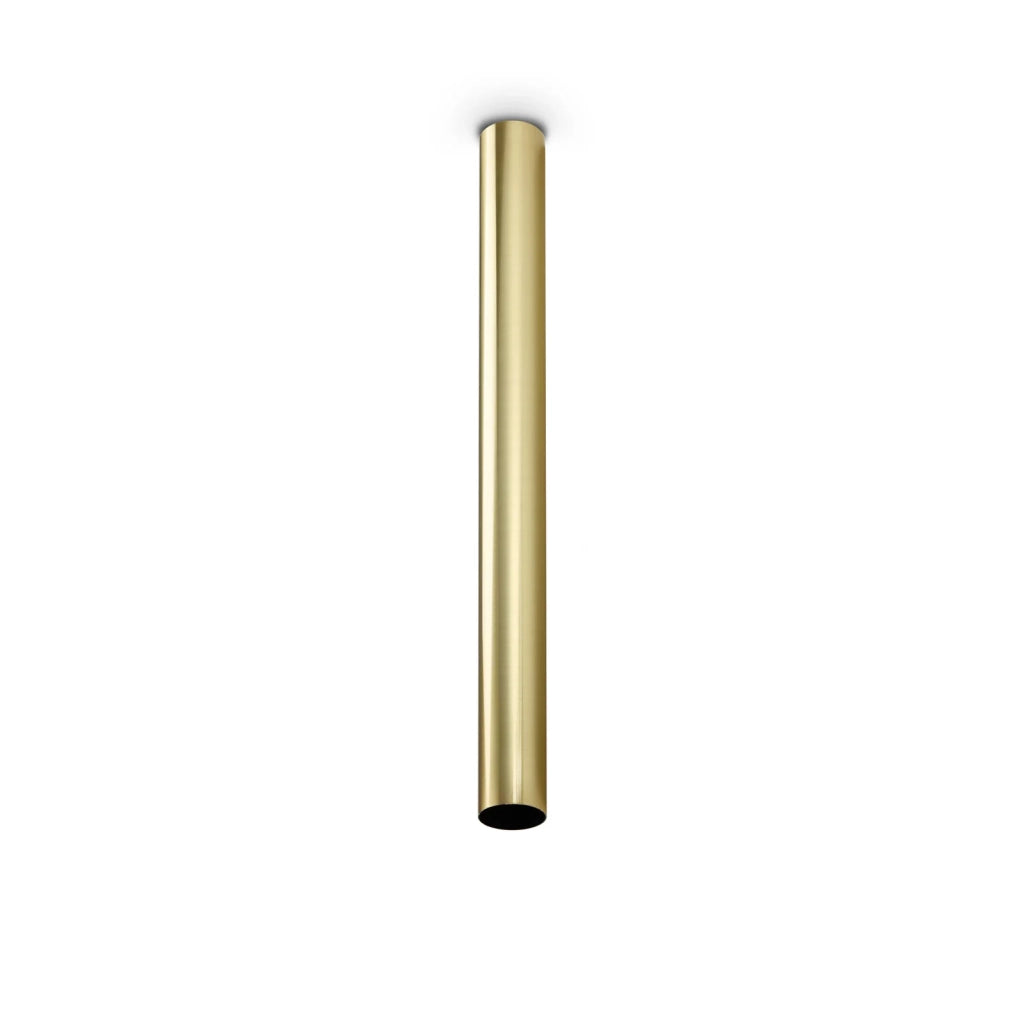 Lampada Da Soffitto Look 1 Luce Gu10 Ottone