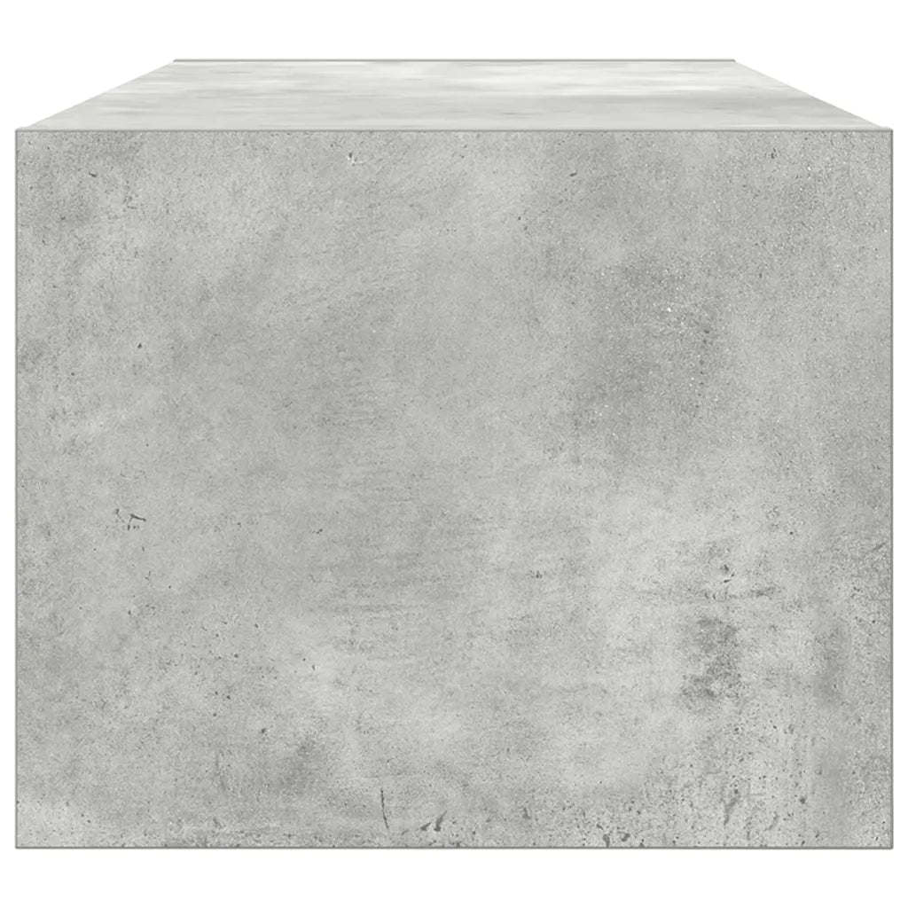 Mobile per TV Grigio Cemento 80x31x25,5 cm Legno Multistrato 861460