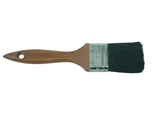 PENNELLESSE SETOLA NERA MANICO LEGNO- - mm.60x14x59 - 12 pezzi FEUDO
