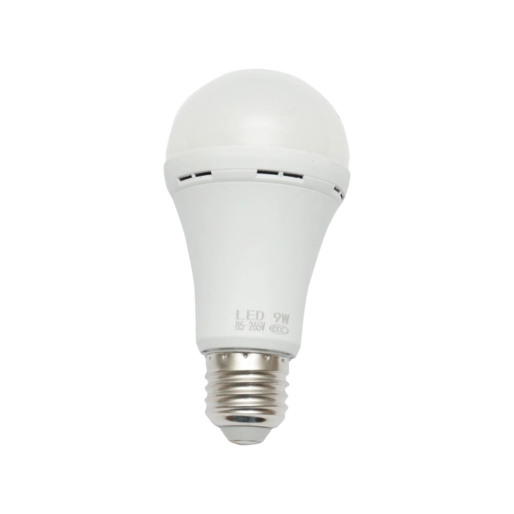 Lampadina LED 9W, 220V, con sistema di emergenza e batteria ricaricabile 1200mah