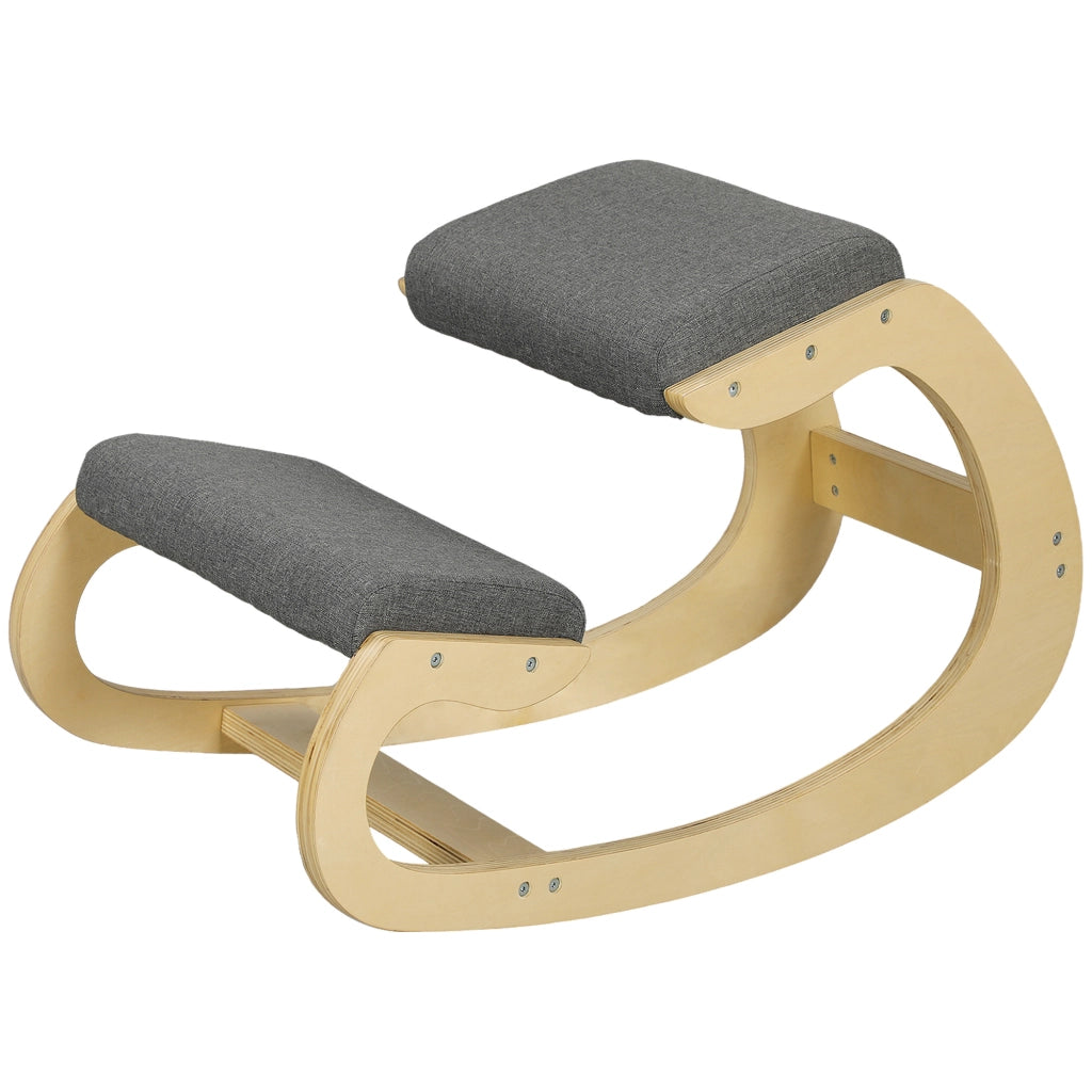 Sgabello ergonomico oscillante per ufficio ¨C Xylo ¨C grigio