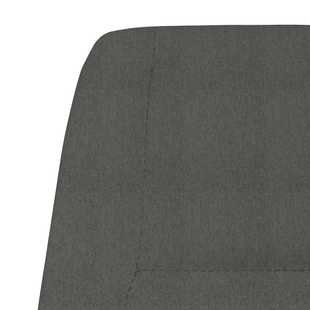 Poltrona | Sedia Relax Grigio Scuro in Tessuto