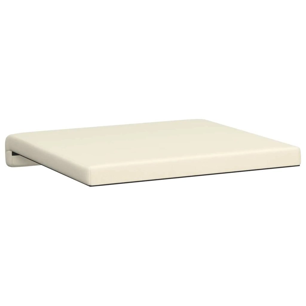Cuscino per panchina 4 pcs Velvet testurizzato Crema 42043155