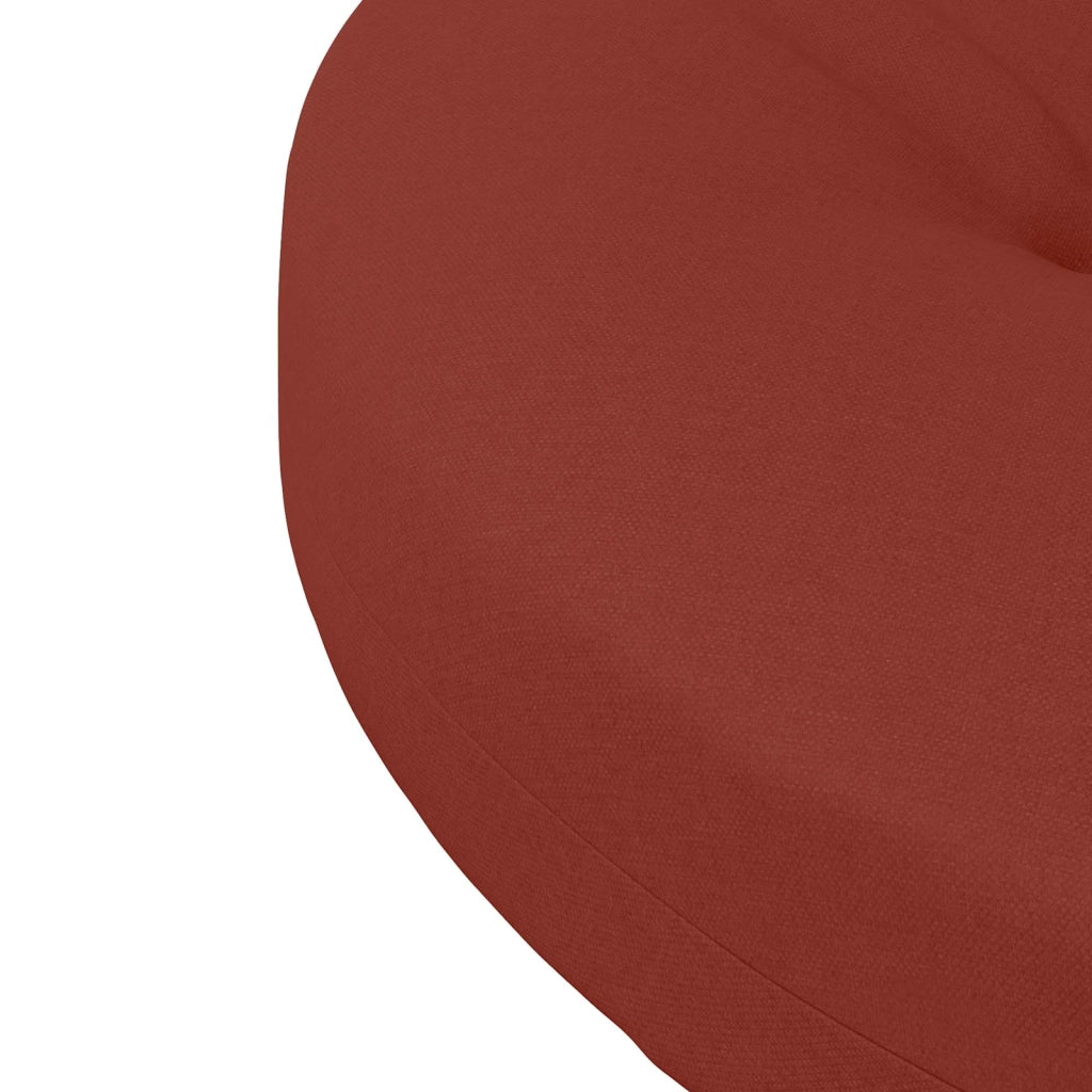 Cuscini per Sedia in 4 Pezzi 4 pz 100% Poliestere Rosso 945289
