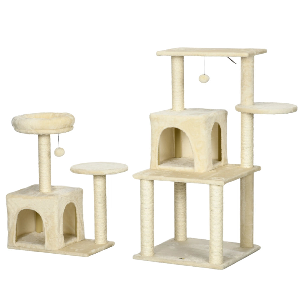 Tiragraffi per Gatti con Cucce e Piattaforme ¨C Xylo ¨C 171cm Beige