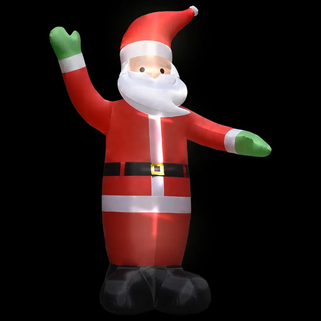 Babbo Natale Gonfiabile Decorazione Natalizia con LED IP44 3 m CFW6178672