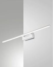 Nala Lampada da Parete LED Integrato 15W 1850lm 3000K IP44 in Metallo e Metacrilato Colore Bianco, Design Moderno e Funzionale per Interni ed Esterni