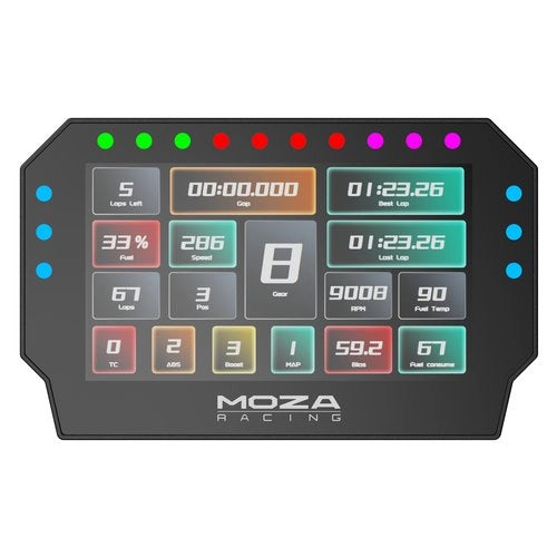 Moza racing controllore rs072 / cm2 racing dash nero