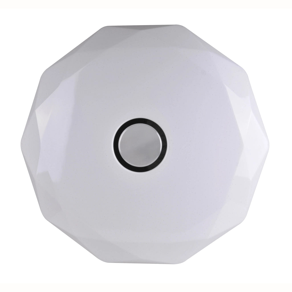 Plafoniera LED Polux Diamond 80W 80cm con telecomando