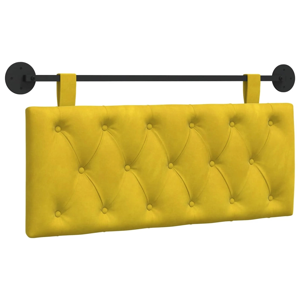 Testiera sospesa Con luce LED Giallo Velluto 42032087