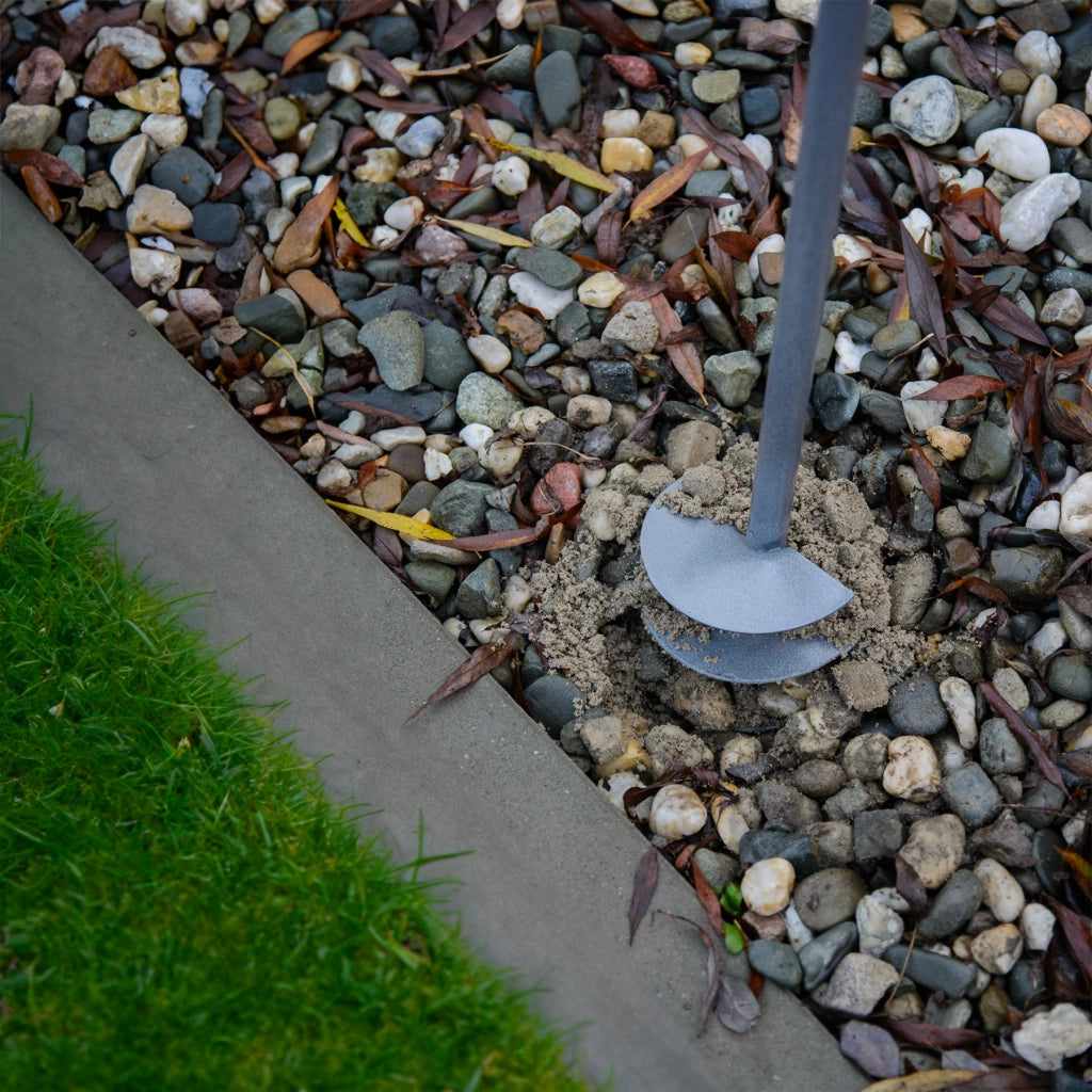 Trivella manuale KADAX per terreno, 20 cm (200 mm), robusta, per forare.
