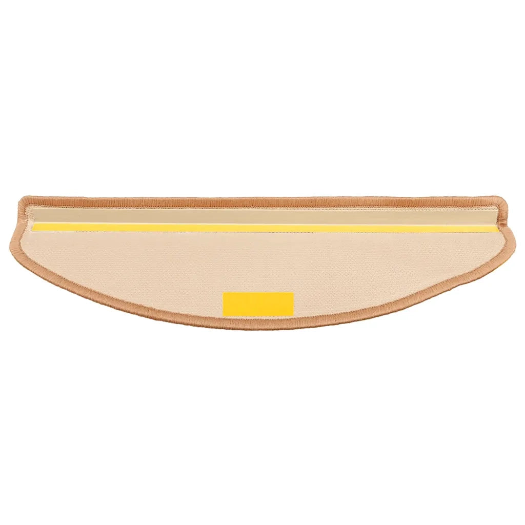 Tappetini per Scale Autoadesivi 5 pz 65x21x4 cm Beige 149832