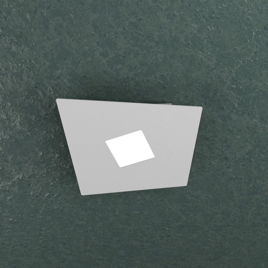 NOTE APPLIQUE-PLAFONIERA 1 LUCE GRIGIO 1140-1-GR