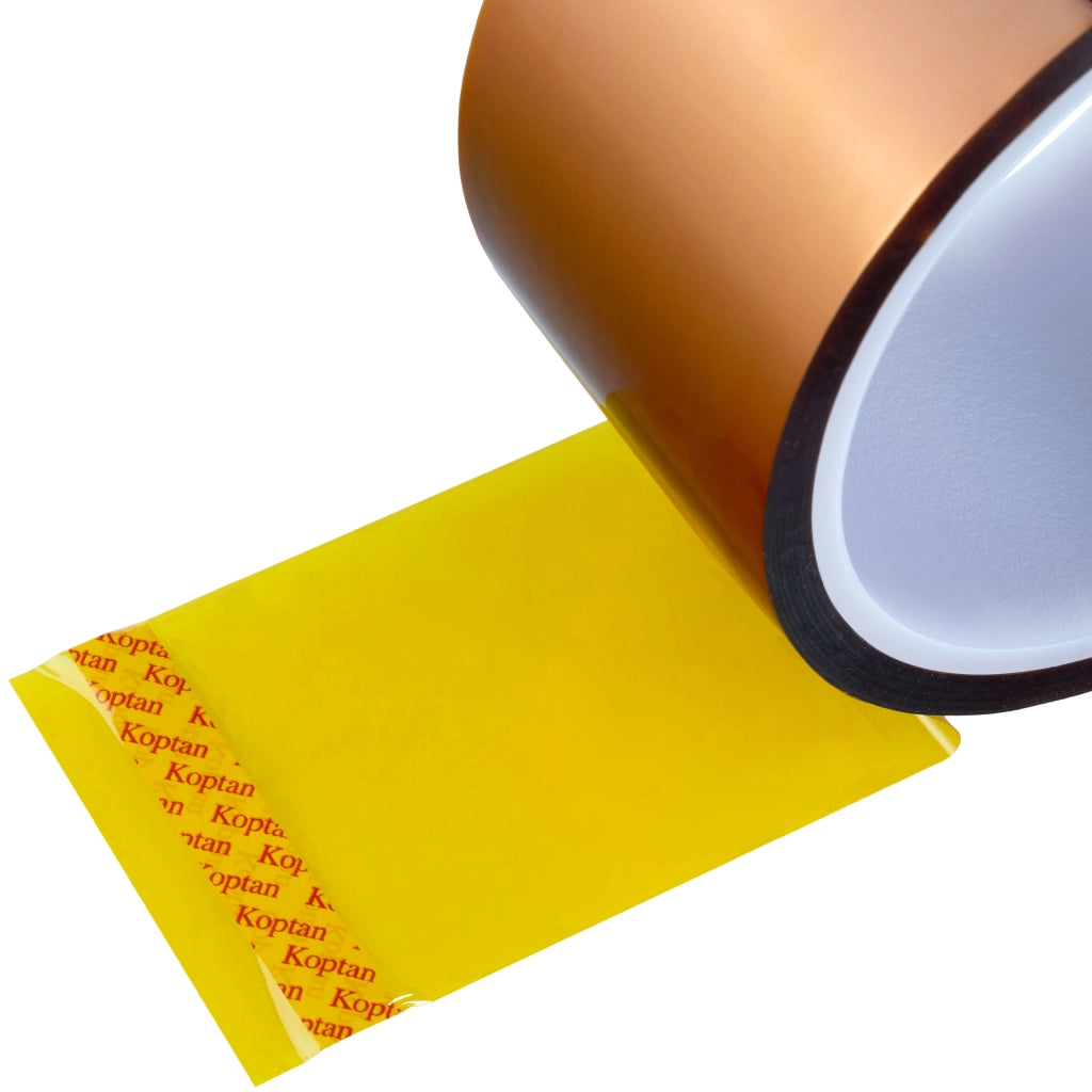 Nastro Kapton 100mm x 30m – Alta Resistenza Termica 240°C | Spessore 0,05mm, Adesivo Silicone