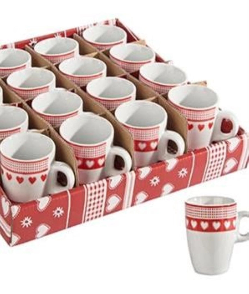 Taazzina Espresso Mugs Love Me Coppia 2 Pezzi - Bizzotto