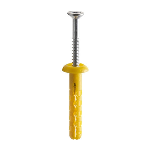 TASSELLO A PERCUSSIONE DEVIL GIALLO Ø 6X60 mm - 200 pezzi- AKIFIX