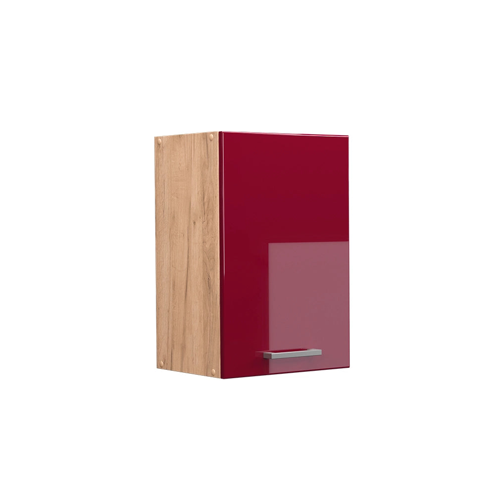 Vicco Pensile da cucina Rosso lucido 40 cm