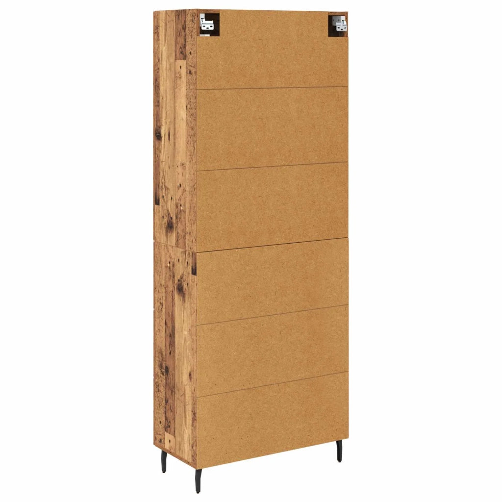 Credenza con cassetto 2 pcs Legno vecchio Legno multistrato 3415695