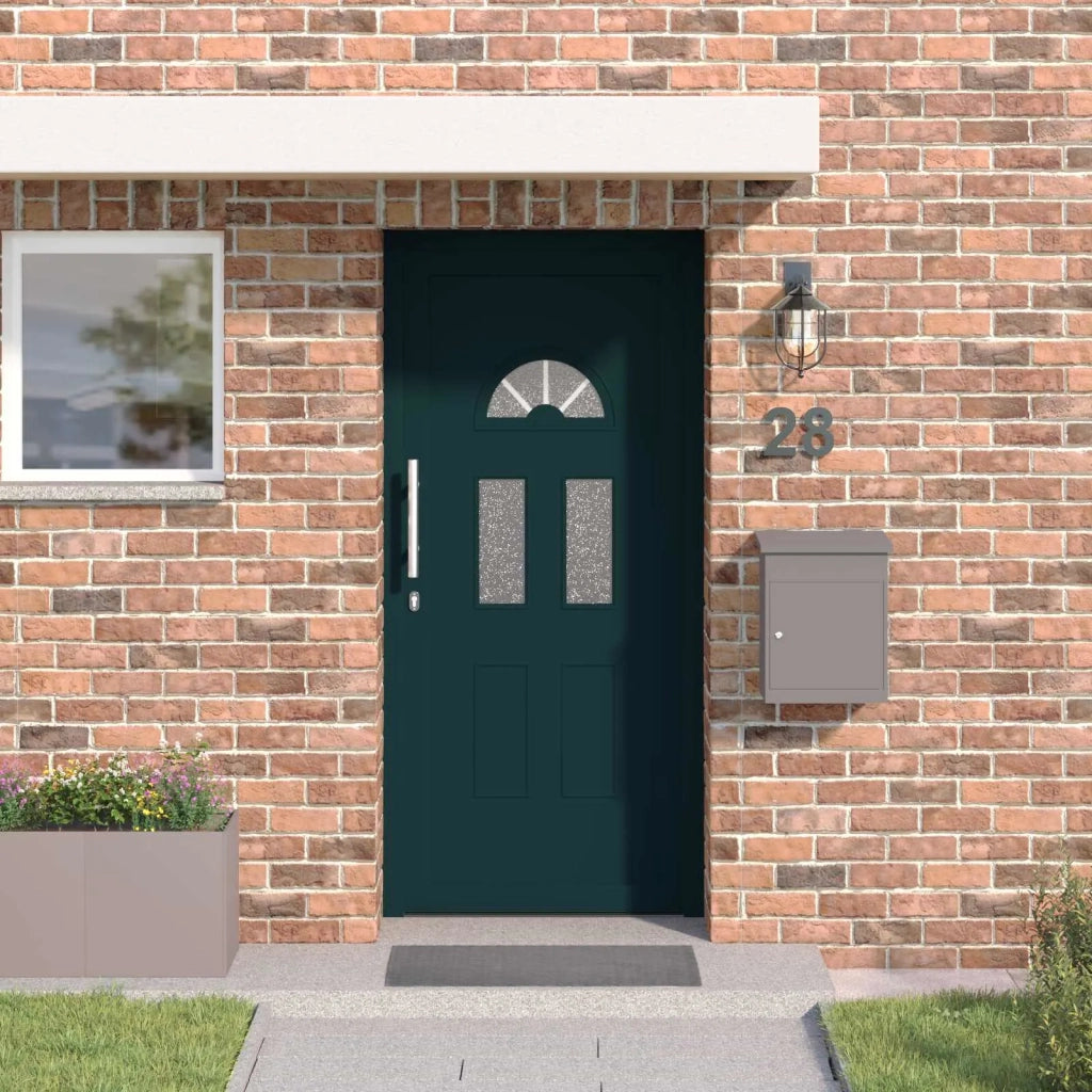 Porta Frontale Antracite 88 x 200 cm PVC 3445704