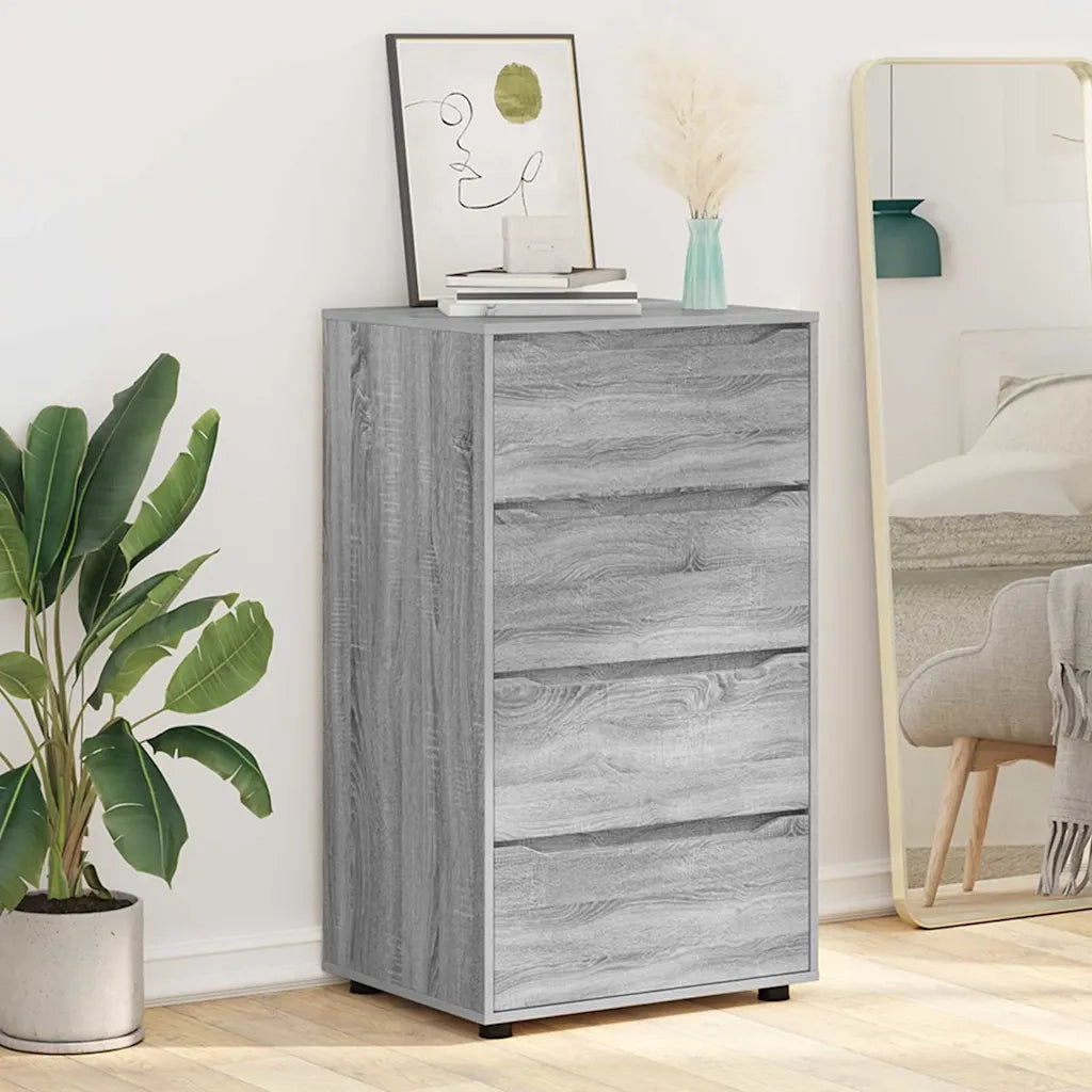 Armadi di Stoccaggio 2 pcs Grigio Sonoma 60 x 48 x 105 cm