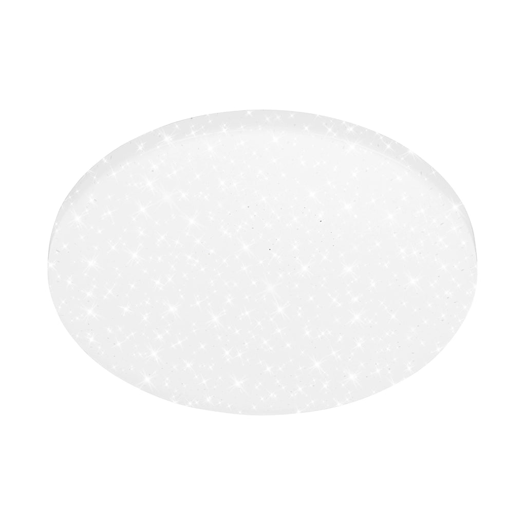 Plafoniera Moderna Case Plastica Bianco Led Integrato 12W 4000K