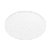 Plafoniera Moderna Case Plastica Bianco Led Integrato 12W 4000K