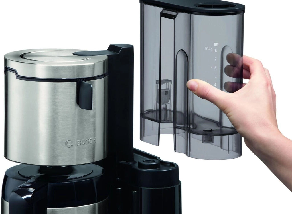 Bosch TKA8A683 Styline Macchina da caffe' con Filtro Caraffa Termica 1,1 L 8 tazze 1100 W colore Nero