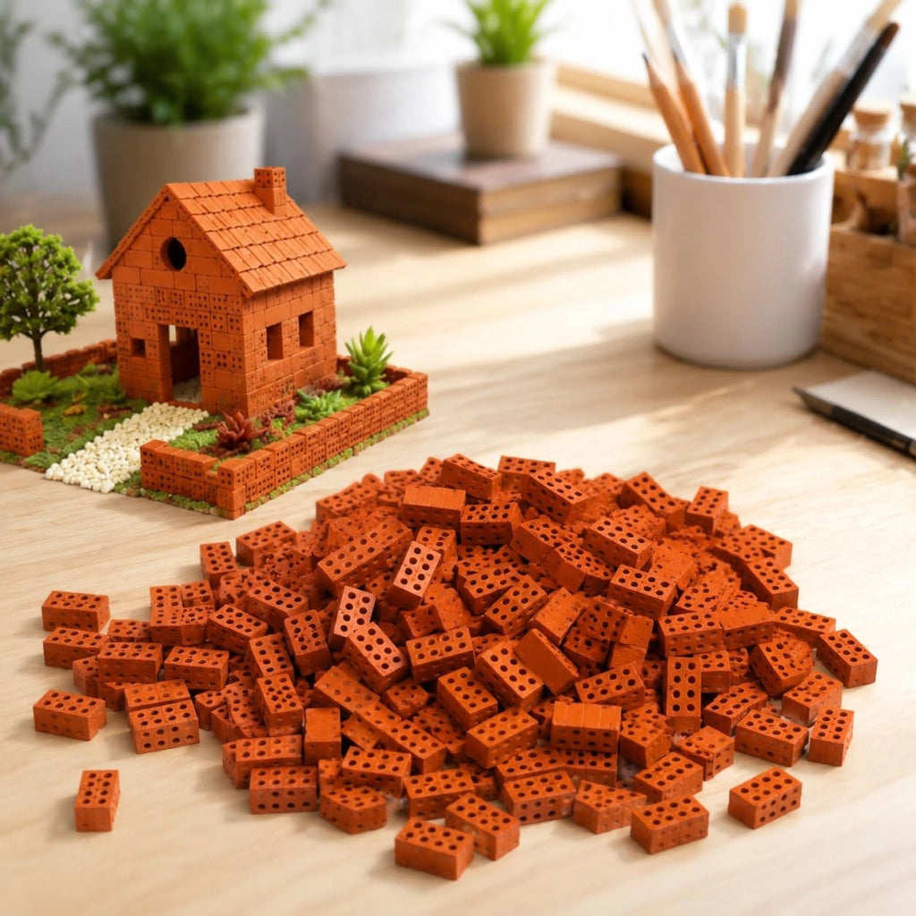Piccoli elementi costruttivi in miniatura, 0,36 kg, neri, ideali per progetti creativi di costruzione