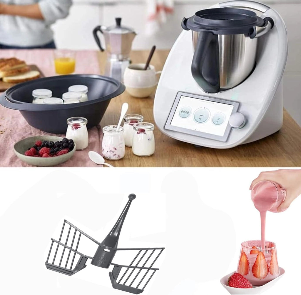 Frusta sbattitore per robot da cucina TM5/TM6/TM31, adatta al lavaggio in lavastoviglie