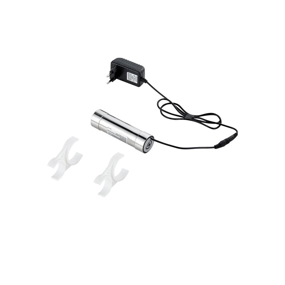 Purificatore d'Acqua UV 8W in Acciaio Inox 304, Filtro Acqua Ultravioletto 220V 3,785 L/min AGLED-40002 per Casa e Fai da Te