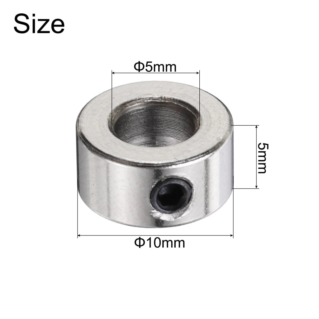 Anello ondulato in acciaio inossidabile 304, 5 mm, confezione da 6 pezzi