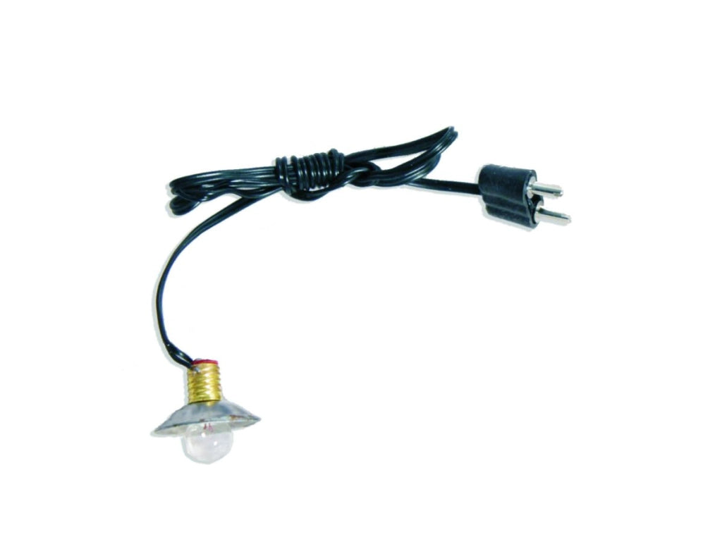 LAMPIONE PARALUME IN METALLO PRESEPE MODELLISMO BERTONI LUCE 3,5V SCENOGRAFIA 1,