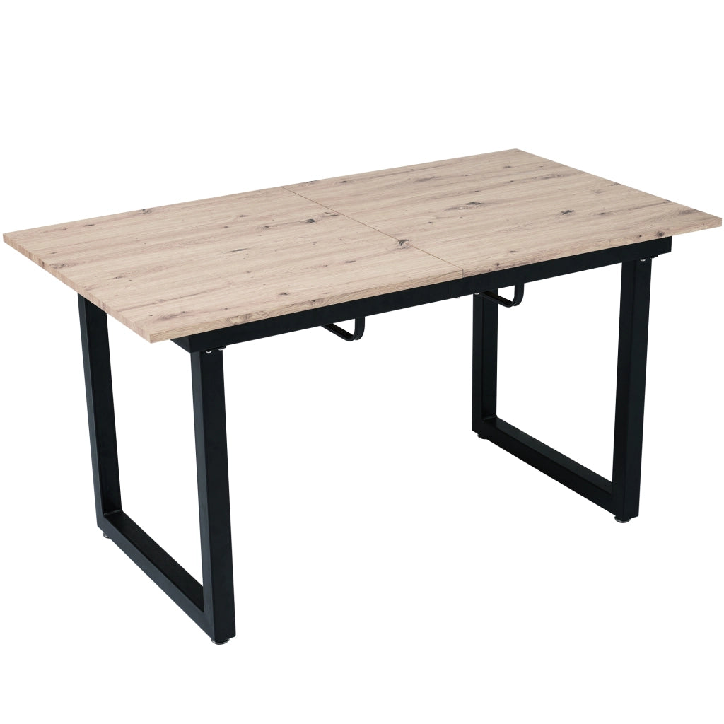 Tavolo da pranzo allungabile 140–180 cm effetto rovere