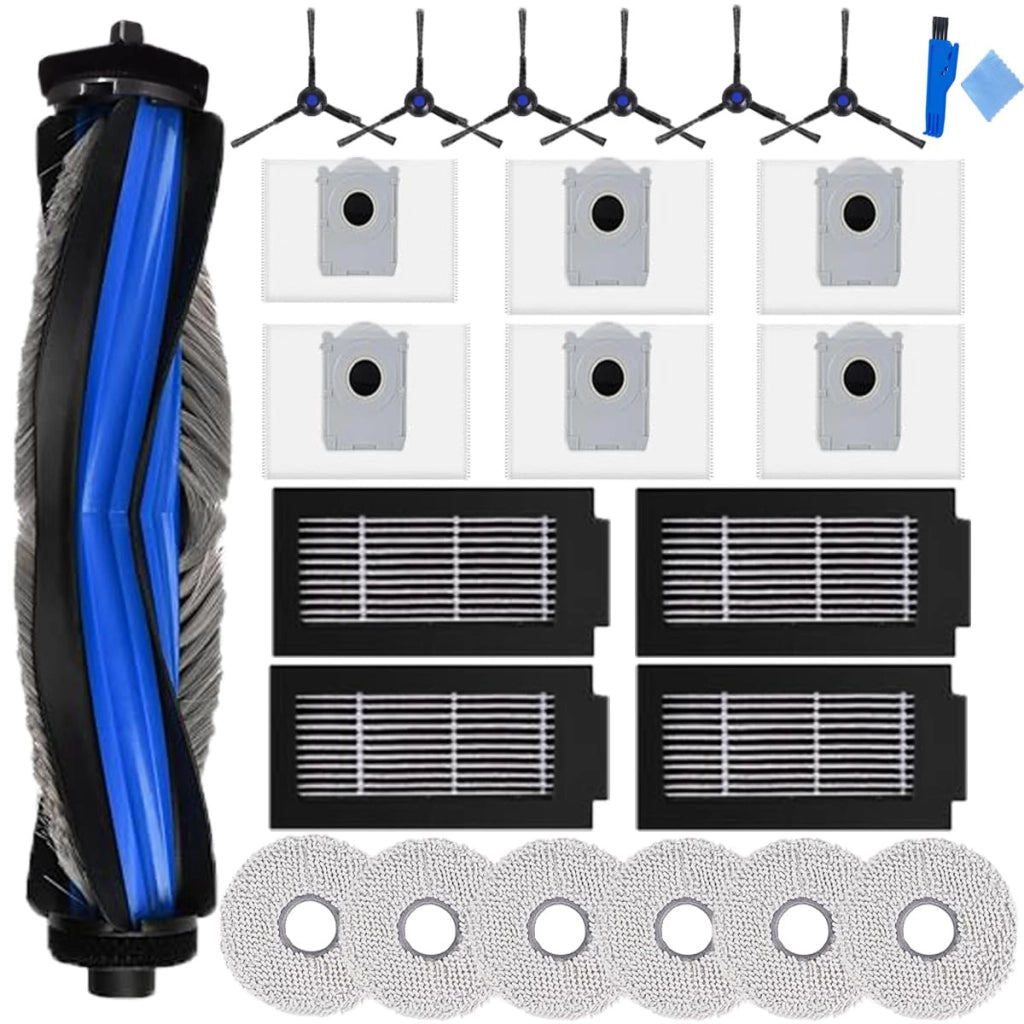 Set di accessori da 25 pezzi per aspirapolvere robot Ecovacs Deebot T50 Pro Omni / T50