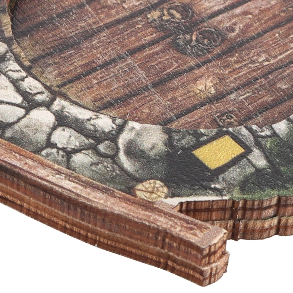 Set di nidi artificiali in legno, 2 pezzi, per alberi e giardini