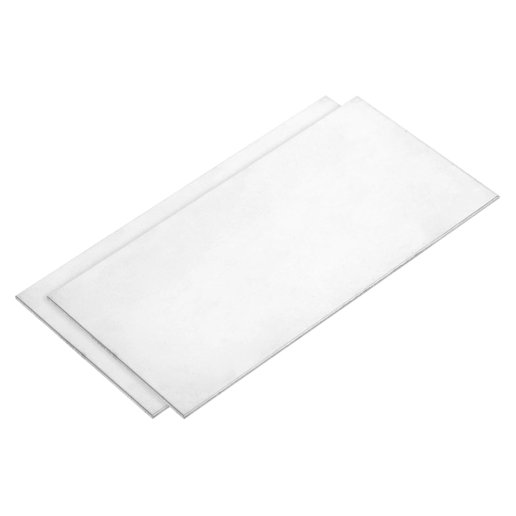 Piastre in titanio GR1, 2 pezzi, dimensioni 150 x 75 x 1,5 mm, per macchinari
