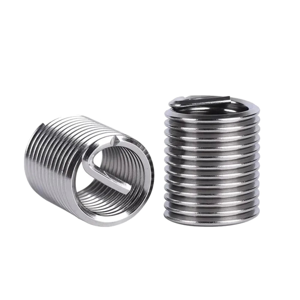 Inserti filettati M12x1,75x30mm, 2 pezzi, acciaio inossidabile, conformi alla norma DIN 8140
